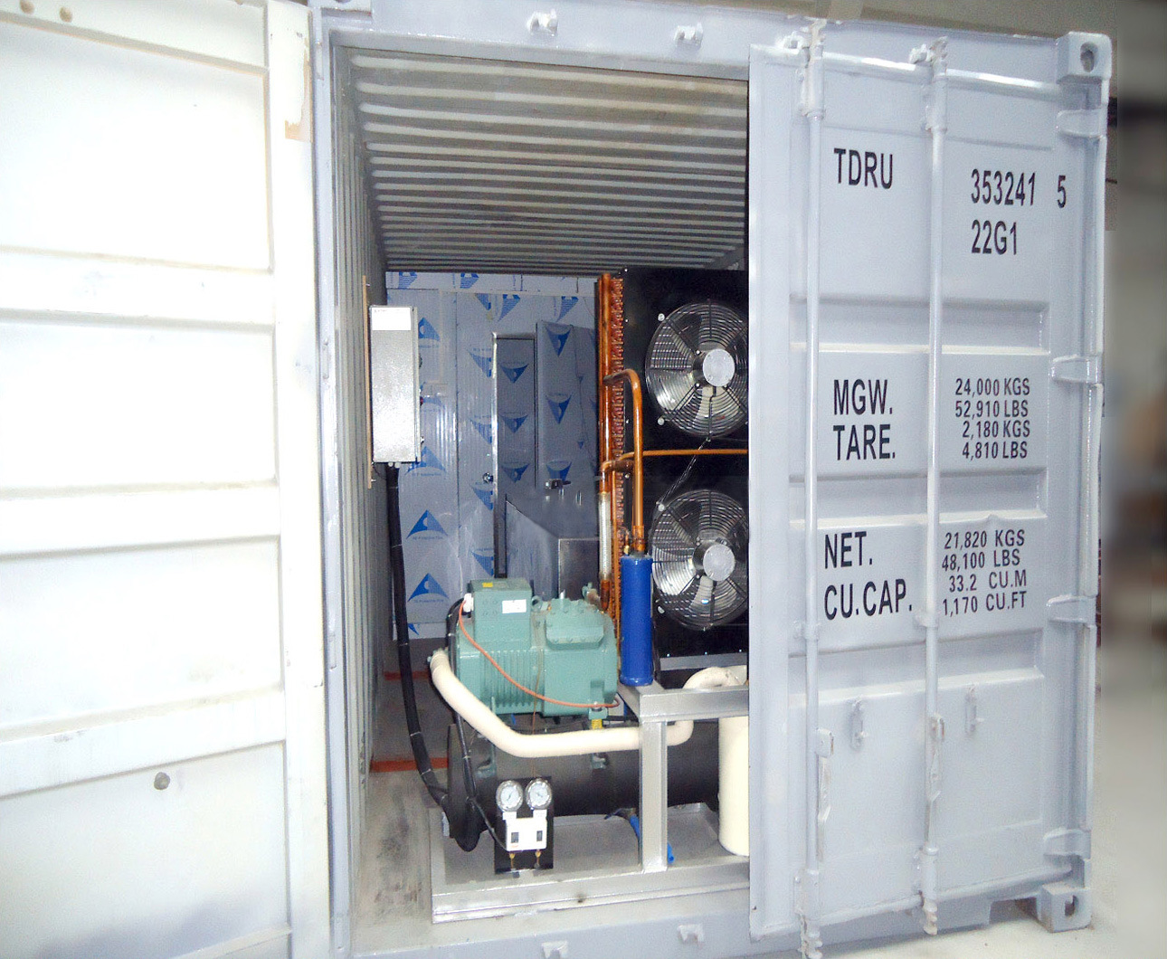 Containerized Block Ice Machines